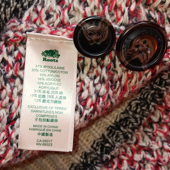 Roots Cabin wool blend cardigan - Picture 4 of 5